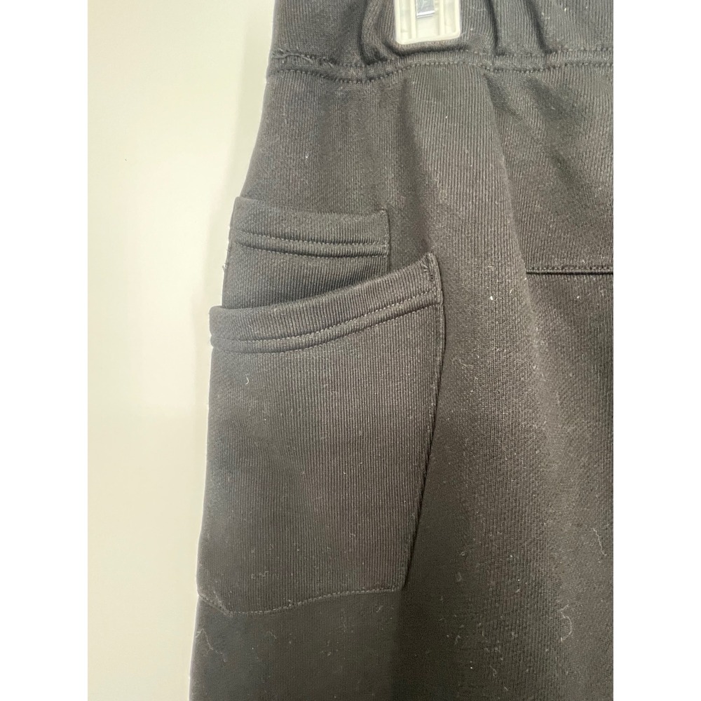 Free People FP Movement Crop Paneled Sweatpant Women M Black Joggers Urban Cozy - Picture 4 of 16